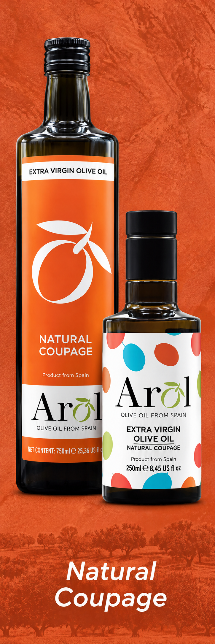 Arol Natural Coupage aceite de oliva virgen extra ecológico